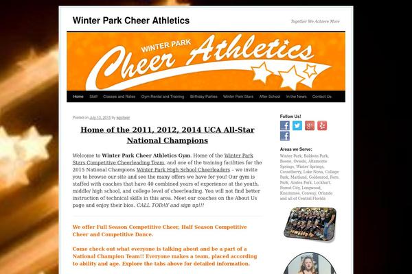 wpcheerathletics.com site used Cheer