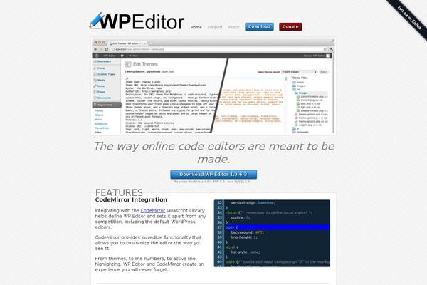 wpeditor.net site used Toolbox