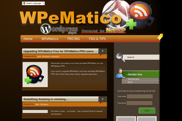Site using Mailjet for WordPress plugin