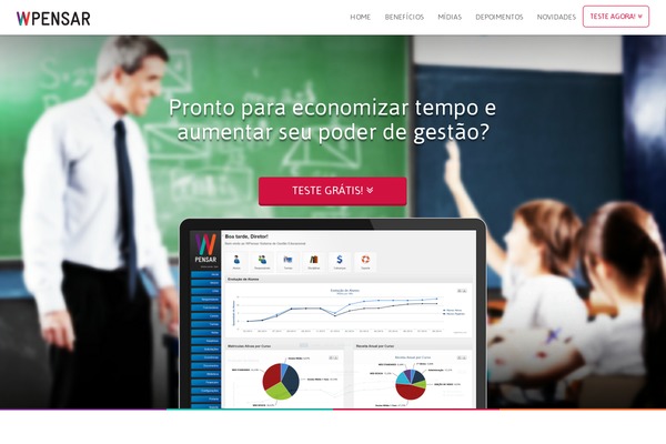 wpensar.com.br site used Wpensar