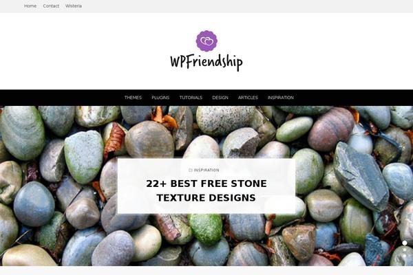 wpfriendship.com site used Wisteria-pro