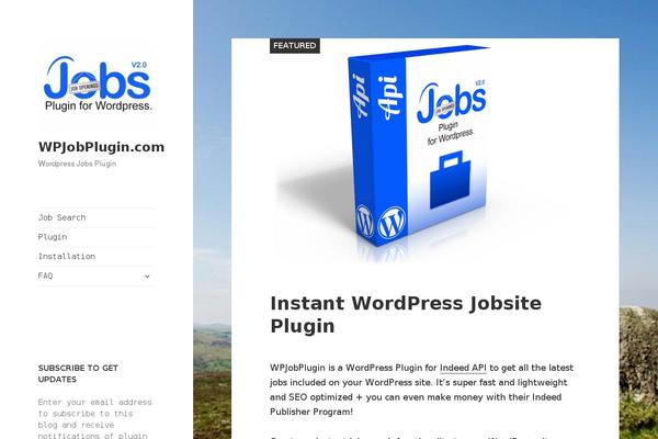 Site using Custom Sidebars plugin