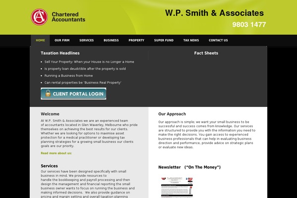 wpsmith.com.au site used Wpsmith