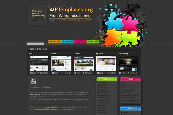 wptemplates.org site used Bycater