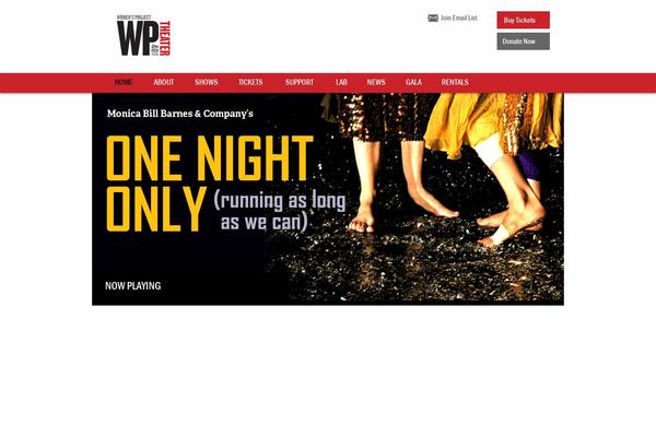 wptheater.org site used Womens-project