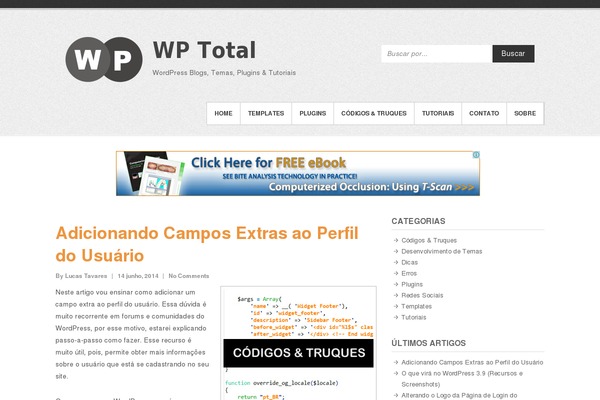 wptotal.com.br site used Wptotal