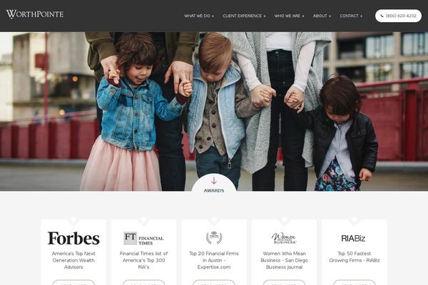 worthpointe_child theme websites examples