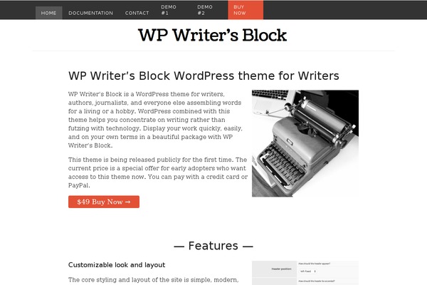 wpwritersblock.com site used Wp-soft-sell