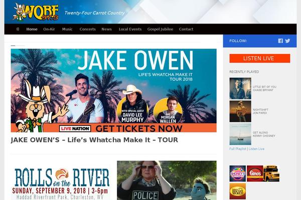 Hueman theme site design template sample