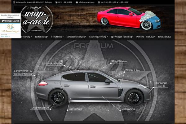 wrap-a-car.de site used PressCore