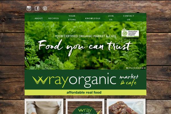 wrayorganic.com.au site used Wray-organic
