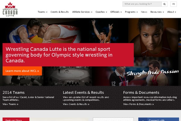 wrestling.ca site used Wcl