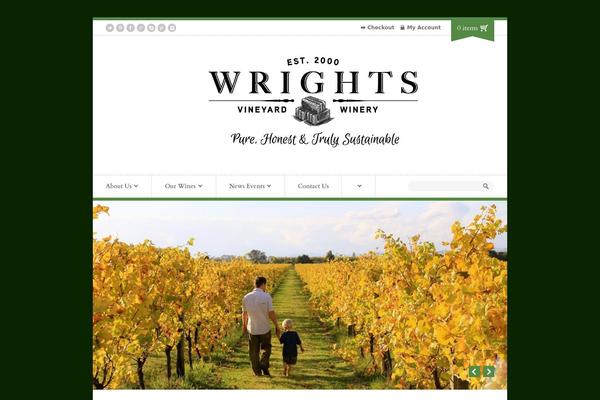 wrightswines.co.nz site used Wrightsvineyard