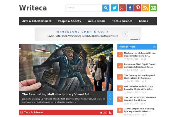 writeca.com site used Writeca