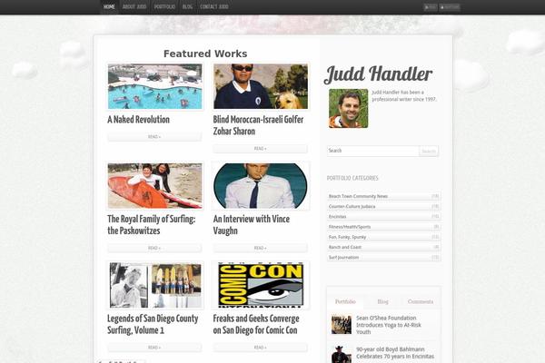 writeonjudd.com site used Sancho