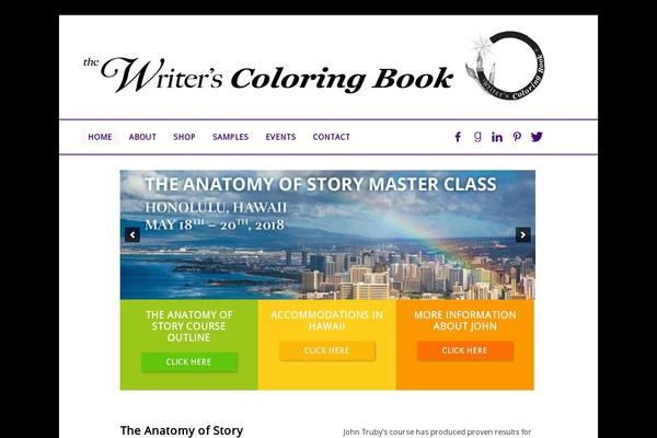 writerscoloringbook.com site used Twcb