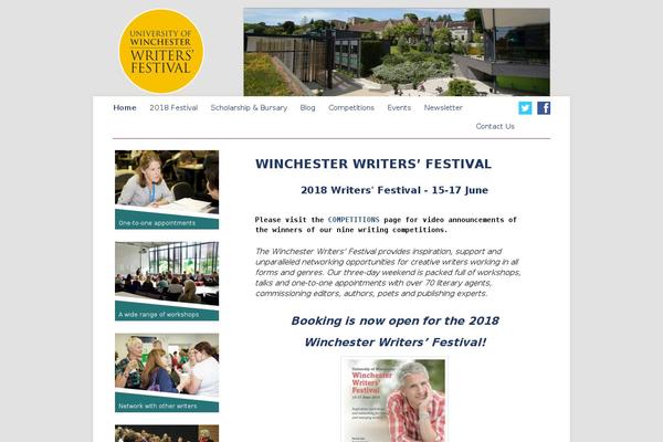 writersfestival.co.uk site used Writersfestival