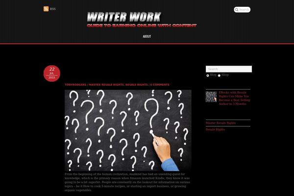 writerwork.com site used Pinshop