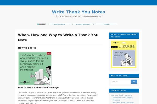 writethankyounotes.com site used Carbonate