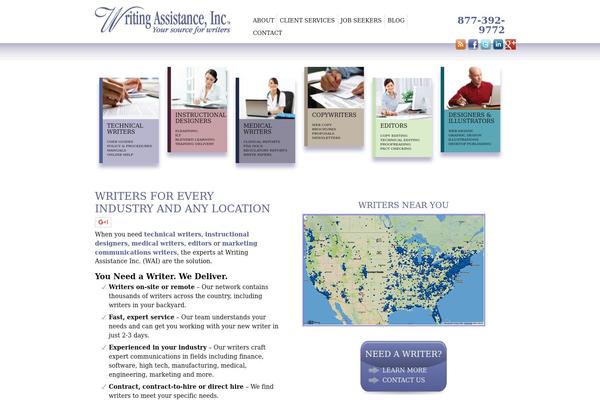 writing-assist.com site used Wai