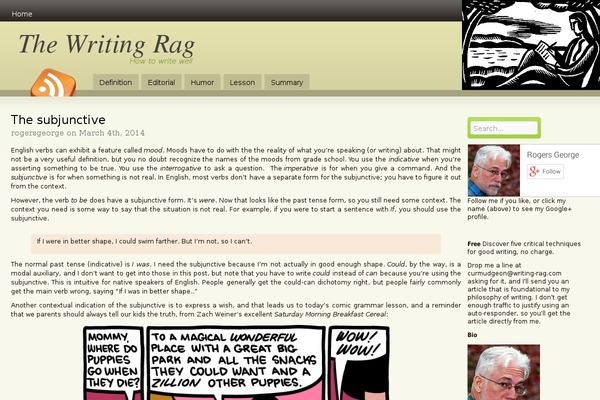 writing-rag.com site used Amazinggrace