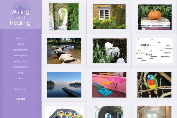 writingandhealing.org site used Writingandhealing-2015