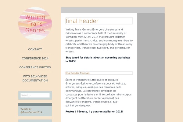Flounder theme site design template sample