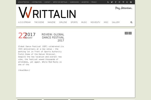 Realnews theme site design template sample