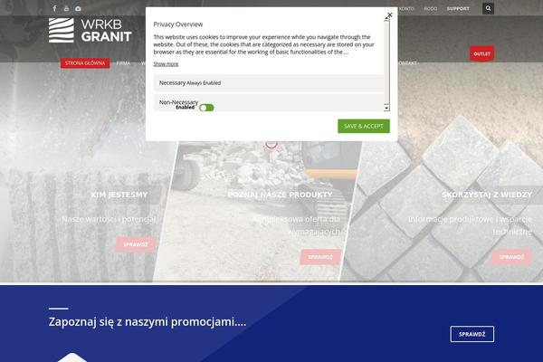 wrkb-granit.pl site used Kallyas-modeco