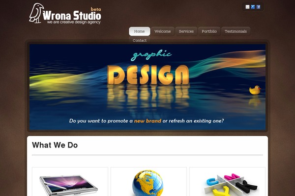 wrona-studio.com site used Clockstone