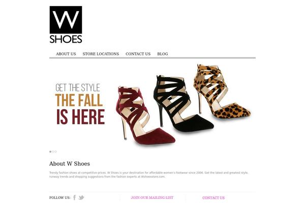 wshoesstore.com site used W_shoes_theme