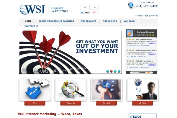 wsiinternetpartners.com site used WSI genesis
