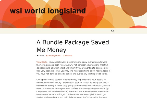 Twenty Thirteen theme site design template sample