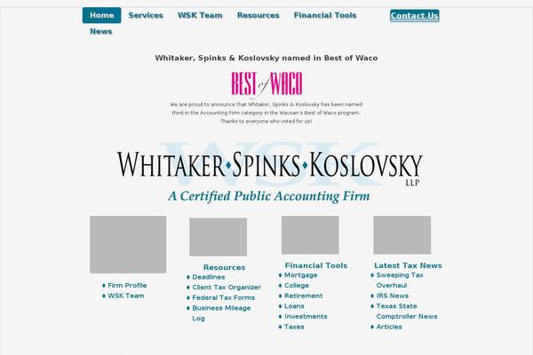 wskcpa.com site used Wp-bootstrap-starter-child-master