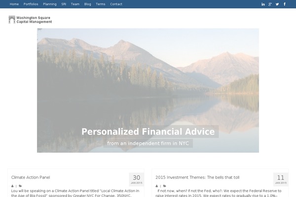Virtue theme site design template sample