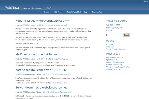 wssnews.net site used Blueprint-10