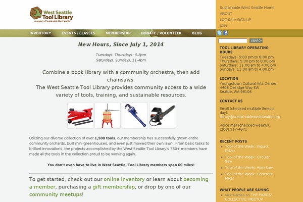 wstoollibrary.org site used Axl-fse