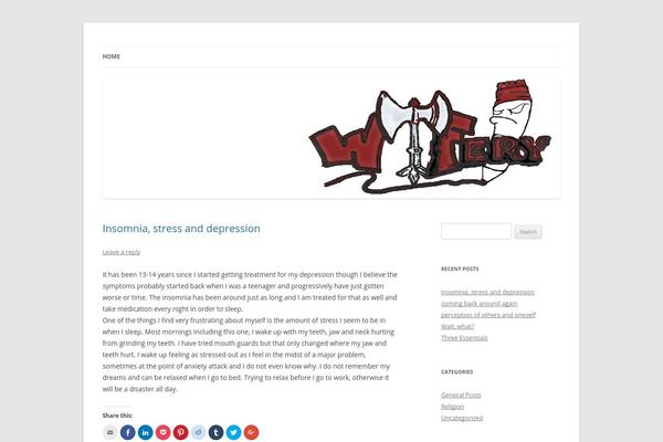 Site using Digg Digg plugin