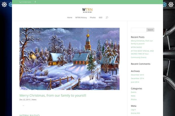 Site using Custom Facebook Feed plugin