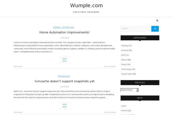 wumple.com site used Wumple
