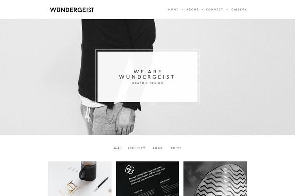 Wunderkind theme site design template sample