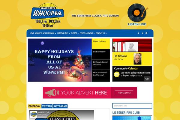wupe.com site used Wupe-theme