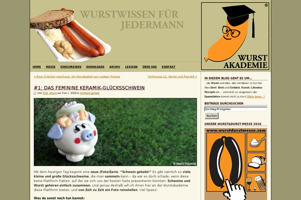 wurstakademie.com site used Wurstakademie
