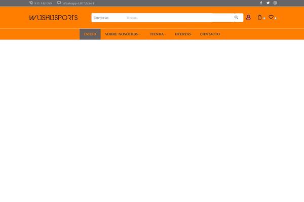 wushusports.es site used XStore