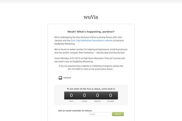 wuvia.com site used Placeholder