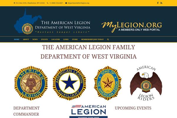 wvlegion.org site used Sedona