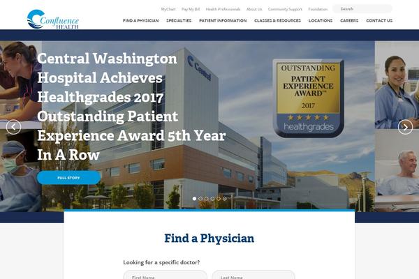 wvmedical.com site used Confluencehealth