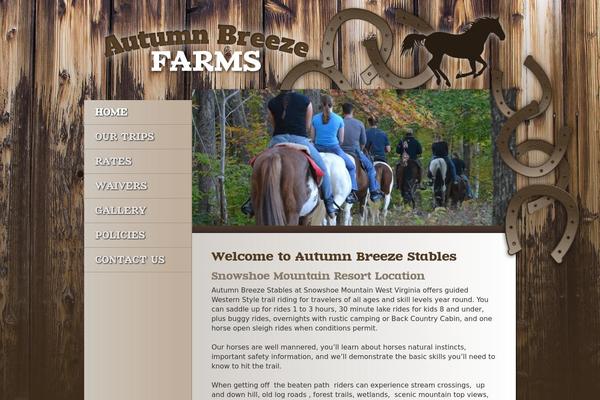 wvtrailrides.com site used Roots