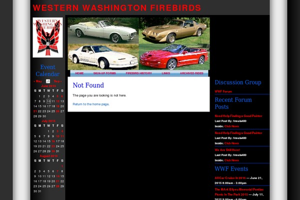 wwfirebirds.com site used Firebird