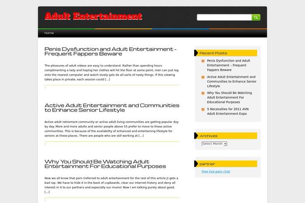 Arb theme site design template sample